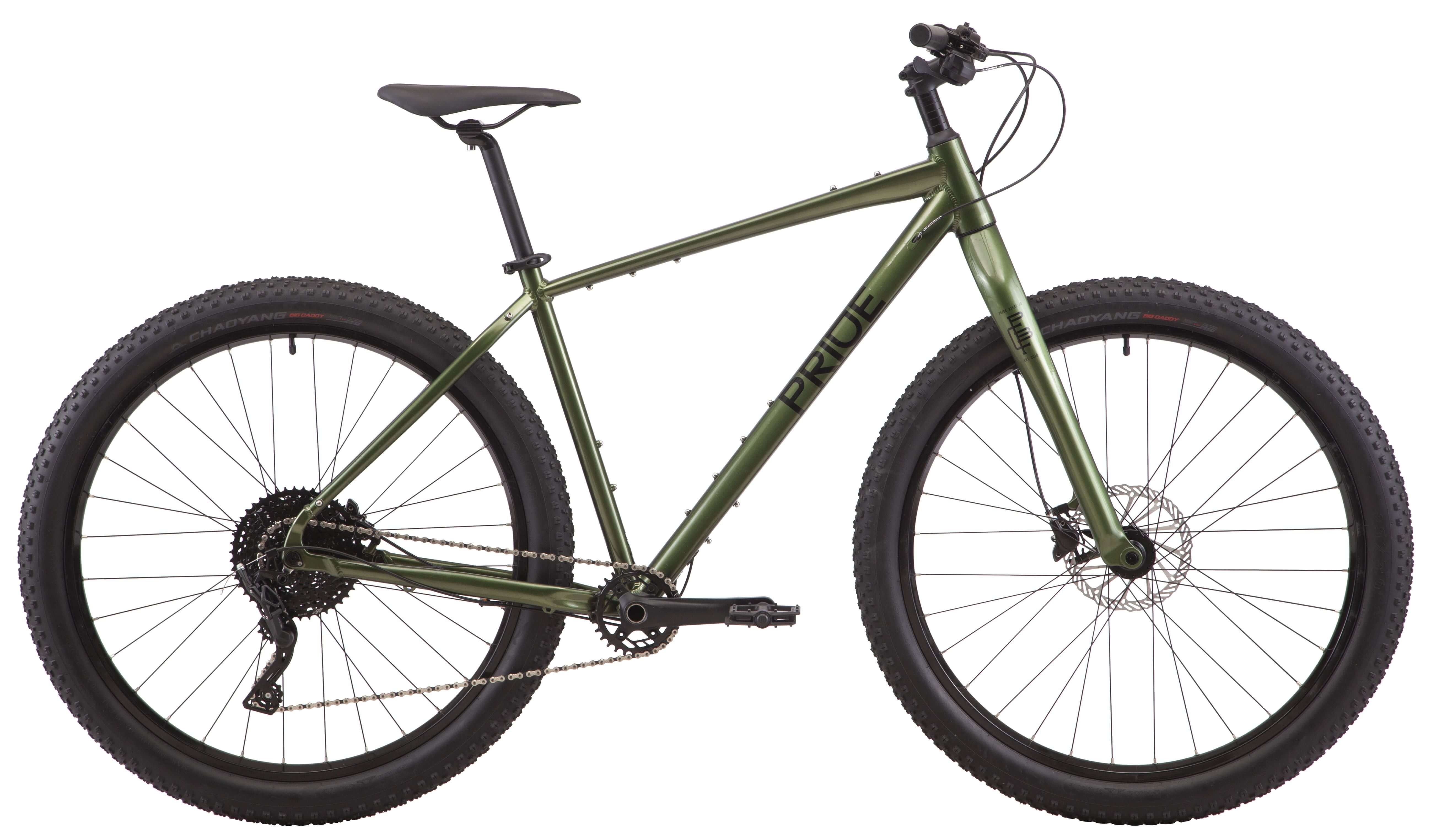 Велосипед Pride Steamroller 29" размер XL 2021 зелено-черный 